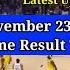 NBA STANDINGS TODAY As Of November 23 2024 GAME RESULTS NBA SCHEDULE November 24 2024