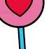 How To Draw A Cute Heart Lollipop Easy For Kids And Toddlers