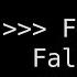 Wat False False In False Python 01