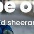 Shape Of You Original Karaoke Original Music With Lyrics Ed Sheeran