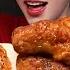 Crispy Honey Combo Fried Chicken With Spicy Buldak Fire Noodles Mukbang ASMR