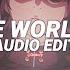 Let The World Burn Tiktok Remix Chris Grey Edit Audio