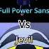 Full Power Sans Vs Jevil Round 2 Undertale Sans Jevil