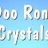 Da Doo Ron Ron Crystals Karaoke Version