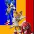 Sonic Tails Knuckles Shadow Shorts Sonic