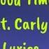 Good Time Owl City Feat Carly Rae Jepsen Lyrics