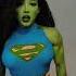 If Superman And She Hulk Had A Baby