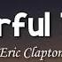 Eric Clapton Wonderful Tonight Lyrics