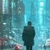 Winter Night Relaxing Blade Runner Soundscape Cyber Blues Ambient Music