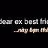 Vietsub Lyrics Dear Ex Best Friend Tate Mcrae