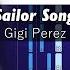 Gigi Perez Sailor Song Piano Tutorial With Sheet Music