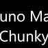 Bruno Mars Chunky Lyrics