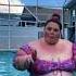 The Magic Sway SSBBW In A Pool Dancing With The Beauty Of A Fat Belly That Amazes You Shorts