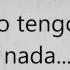 DVICIO NADA CON LETRA