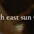 North East Sun текст