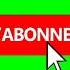 ABONNE TOI BOUTON LIKE ANNIMATION Fond Vert POUR VOS VIDEO YOUTUBE