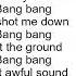 Bang Bang My Baby Shot Me Down Song By Arnold T Lyrics Bang Bang