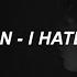 Bang Chan Stray Kids I Hate To Admit 인정하가 싫어 Easy Lyrics