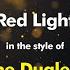 The Dualers Red Light Karaoke Version From Zoom Karaoke