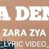 Tiada Dendam ZARA ZYA Lyric Video