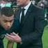 Mbappé Comforted By President Macron