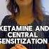 Can Ketamine Reduce Central Sensitization The Science So Far