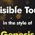 Genesis Invisible Touch Karaoke Version From Zoom Karaoke