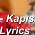 Adamlar Kapısı Kapalı Sözleri Lyrics