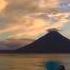 Lake Atitlan Sunset Spring Equinox 2016