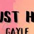 GAYLE Ur Just Horny Lyrics