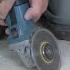 How To Cut A Floor Tile Circle For Toilet Flange