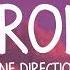 One Direction Strong Lyrics