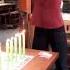 Asian Girl Farts Out The Candles