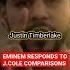 Eminem Responds To J Cole S Comparisons Shorts Eminem