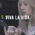 ROSÉ Viva La Vida Coldplay Live Studio Cover