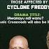 CYCLONE FREDDY FUNDRAISING DRAMA Malawi