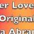 I Never Loved You Original