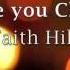 Where Are You Christmas Lyrics Faith Hill