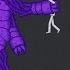 Giant Purple Monster Attacking People In People Playground