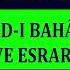 EVRADI BAHAİYYE VE ESRARI HER DUANIZ KABUL OLACAK NASIL MI İŞTE ÖĞRENEBİLECEĞİNİZ VİDEOMUZDA