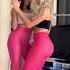 Two Beautiful Girl Dance Yoga Pants