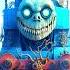 Scary Cursed Skeleton Thomas The Tank Engine Train Shorts