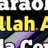 Karaoke Allah Allah Aghisna Nada Cowok Lirik Video Karaoke Sholawat