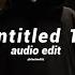 Untitled 13 Audio Edit