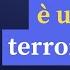 Israele è Uno Stato Terrorista