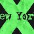 Ed Sheeran New York Official Lyric Video