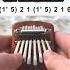 Haggstrom Minecraft 8 Key Kalimba Tutorial Easy Tabs