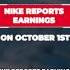 Nike Reports Earnings On October 1st Nike NKE Earningsreport