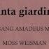 La Finta Giardiniera K 196 I Dentro Il Mio Petto Io Sento