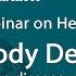 CCBH Winter Webinar 2022 Dr James Galvin Discusses Lewy Body Dementia